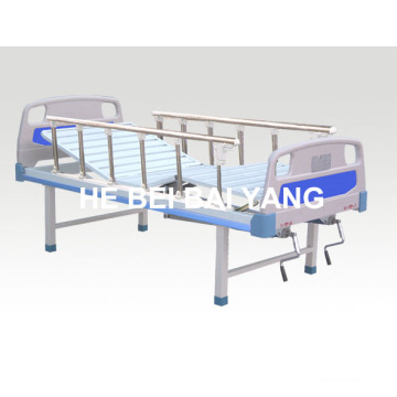 (A-94) Double-Function Manual Hospital Bed with ABS Bed Head